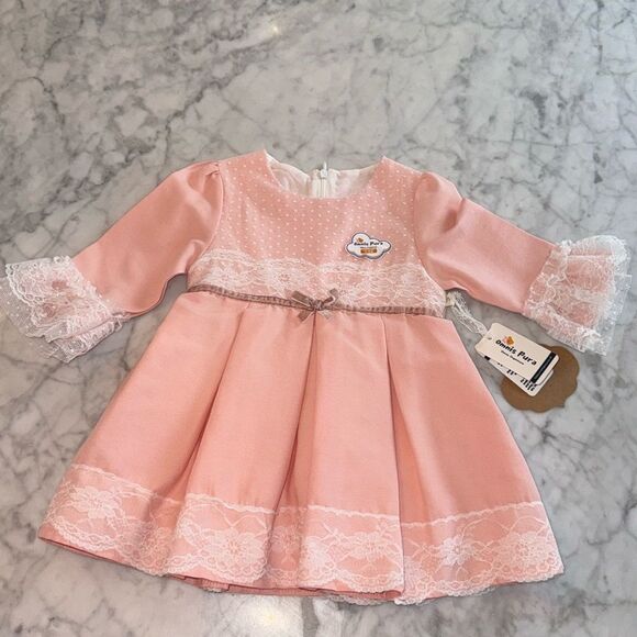Other - NWT LACE SLEEVE DRESS 18M